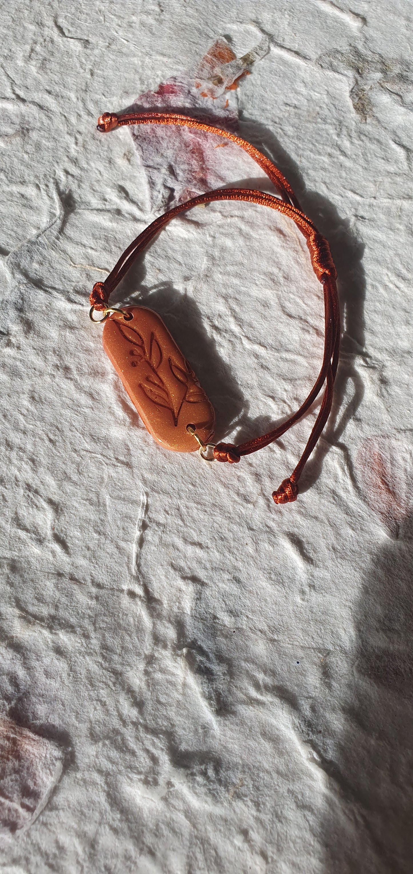 Bracelet orangé 2
