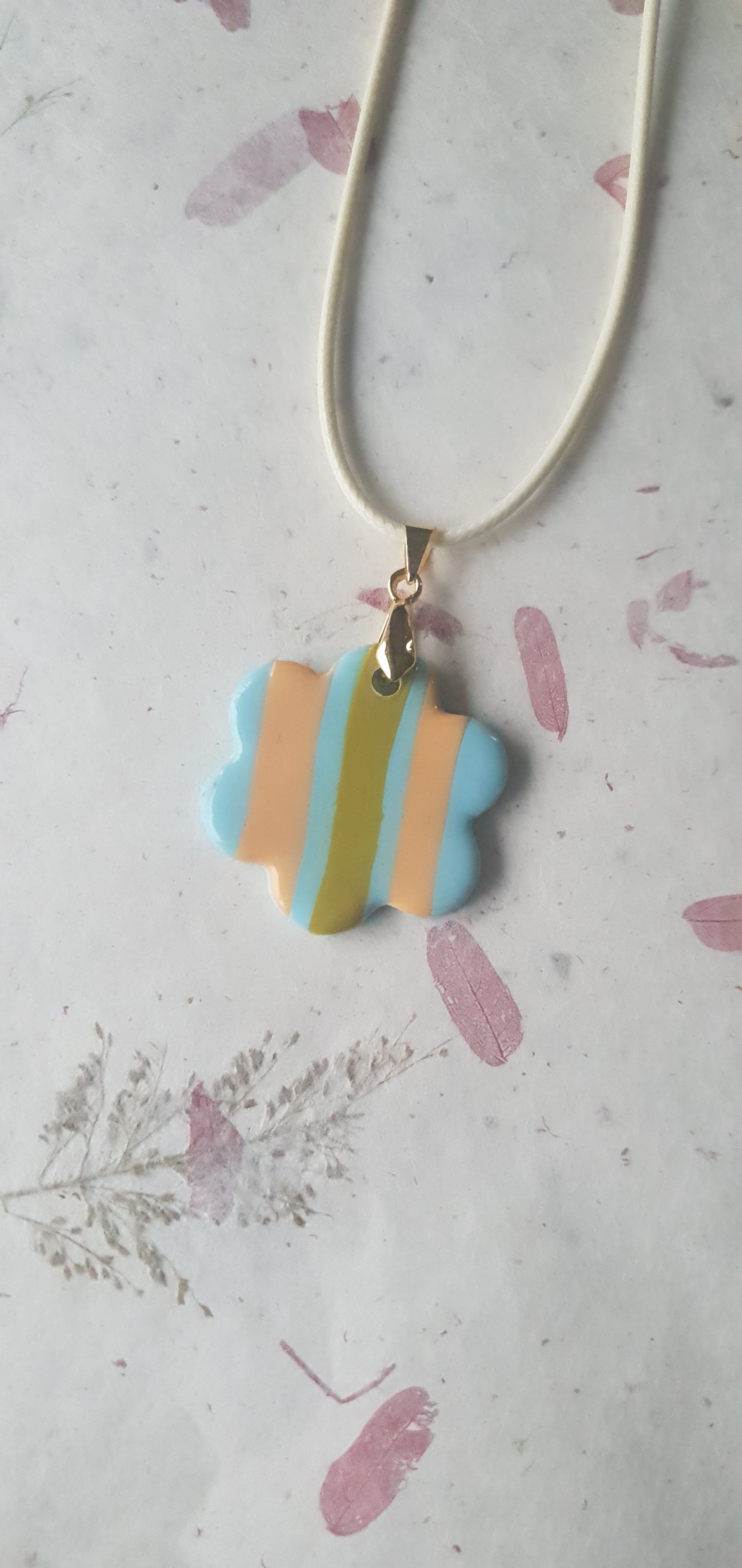 Pendentif rayures Biarritz 2