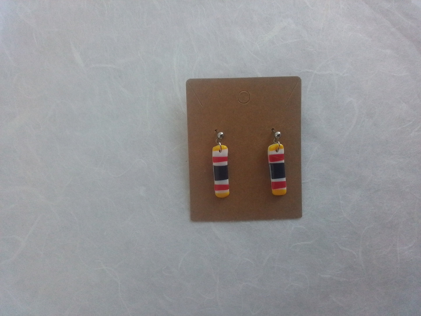 Boucles d'oreilles rayures Biarritz 10