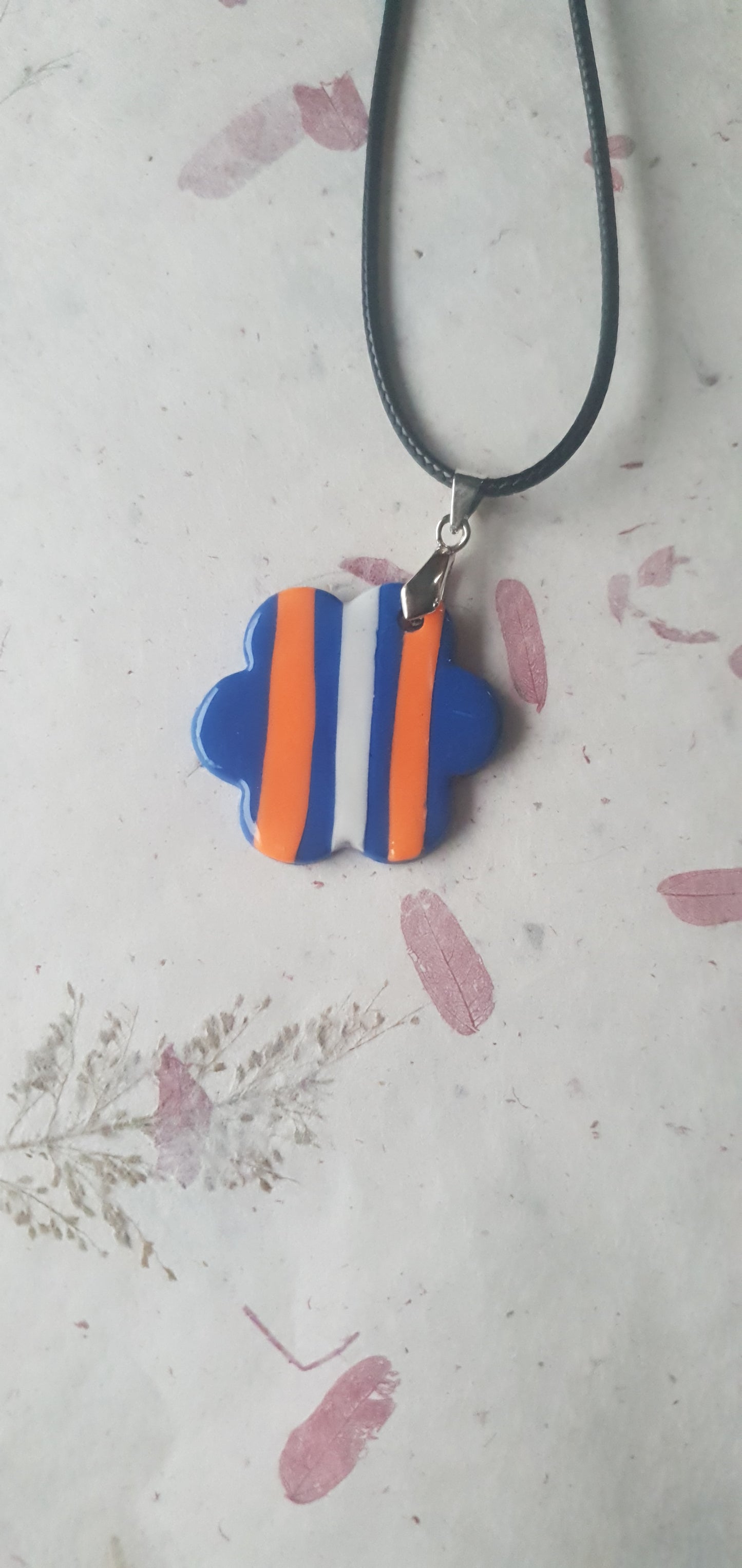 Pendentif rayures Biarritz 1