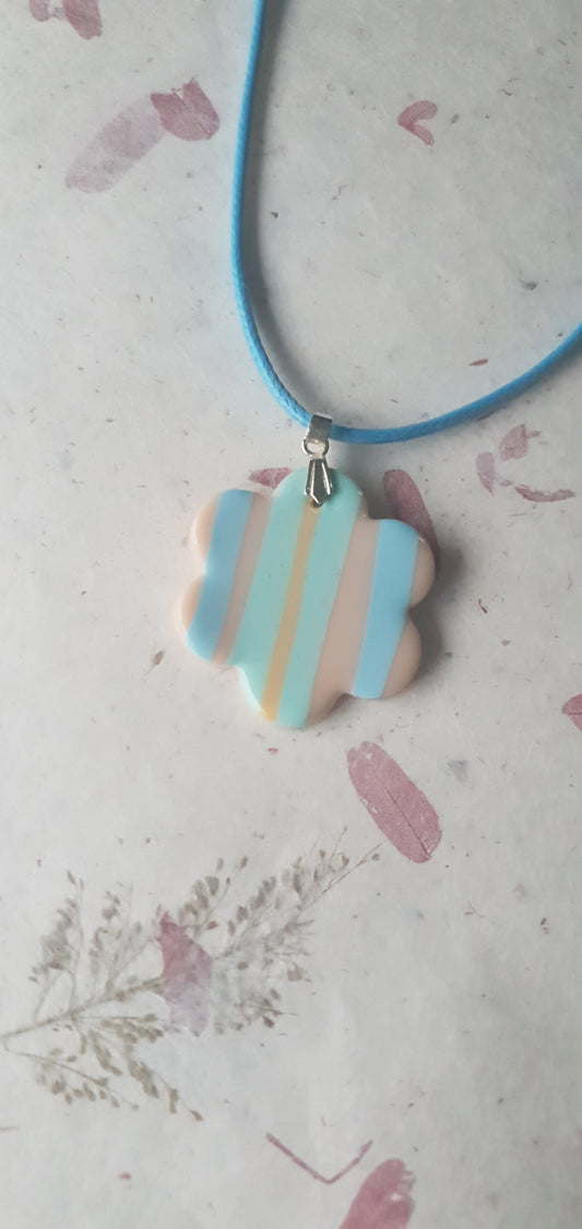 Pendentif rayures Biarritz 5