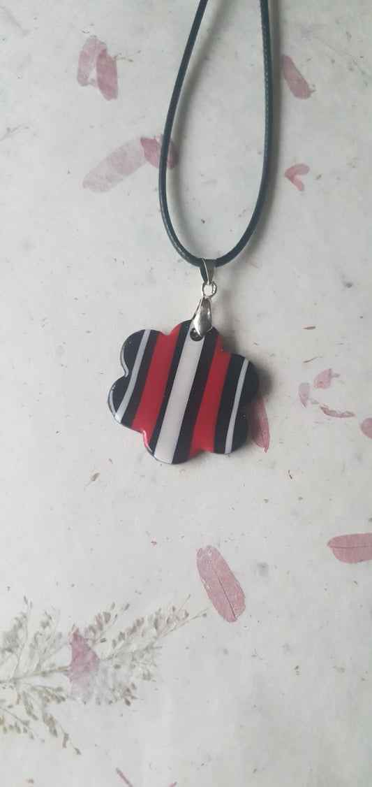 Pendentif rayures Biarritz 6