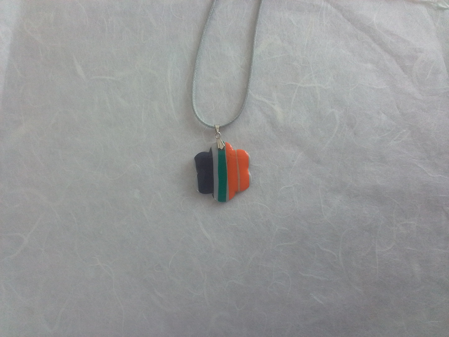 Pendentif rayures Biarritz 8
